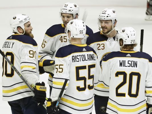  The Buffalo Sabres enjoyed the sweet taste of victory in a rare win vs Nashville. (Photo: USAtoday)