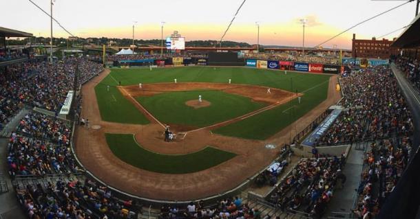 A general view of CHS Field during the game. (St. Paul Saints)