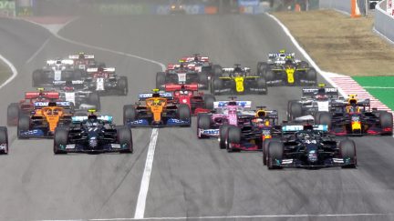 Salida GP de España (Fuente: F1)