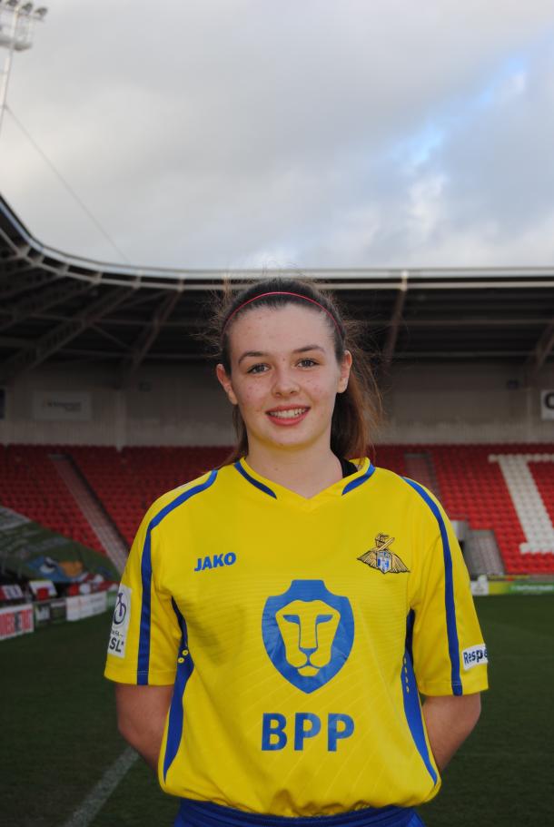 The talented teen will be hoping to showcase her skills in England's top division. (Image credit: Doncaster Belles)