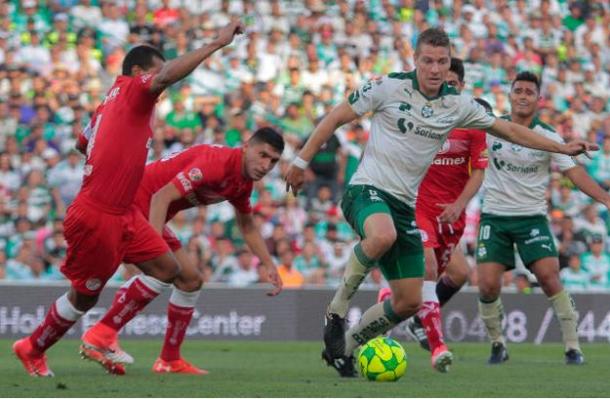 Santos were completely outclassed at home | Source: Saul Gonzalez - LatinContent/Getty Images