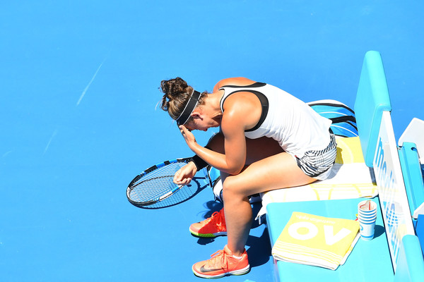 Errani had to retire due to a leg injury | Photo: Quinn Rooney/Getty Images AsiaPac
