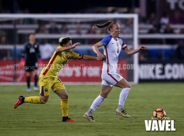 Sauerbrunn is one of the most experienced players in the U.S. | Source: Jim Malone - VAVEL USA