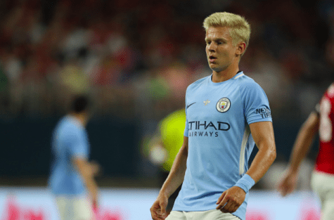 Oleksandr Zinchenko con la maglia del Manchester City. Fonte: Getty Images