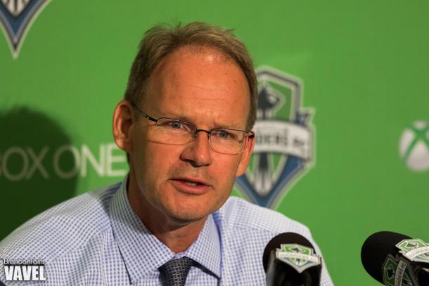 Brian Schmetzer has turned around the Seattle Sounders season after just 11 games | Source: Brandon Farris - VAVEL USA