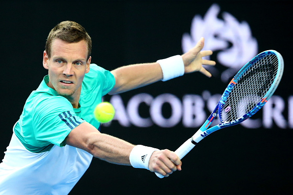 Tomas Berdych needed five sets to get past Roberto Bautista Agut in the round-of-16. Credit: Scott Barbour/Getty Images