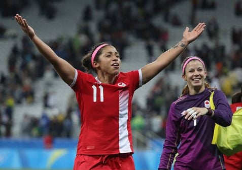 Desiree Scott will get to play in front of her hometown of Winnipeg in the first game against Costa Rica | Source: Robert Cianflone - FIFA - FIFA via Getty Images