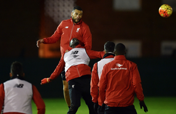 Caulker in training with the Reds on Tuesday evening. (Picture: Getty Images)