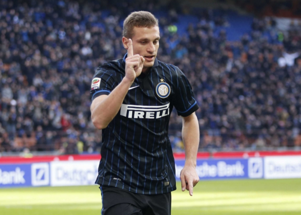 Vidic playing for Inter. (Picture: Getty Images)