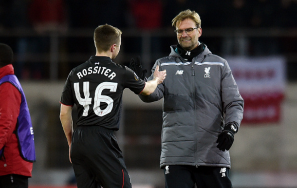 Rossiter hasn't featured since playing in the Reds' final Europa League group game in December. (Picture: Getty Images)