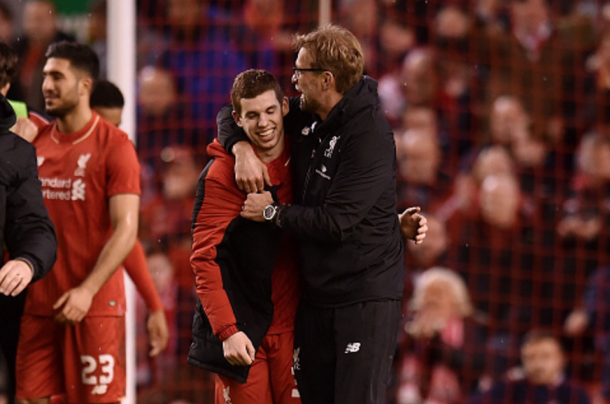 Fans' favourite Flanagan seems to have made a strong impression on Klopp. (Picture: Getty Images)