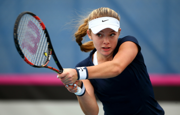 Swan at the Fed Cup/Getty Images