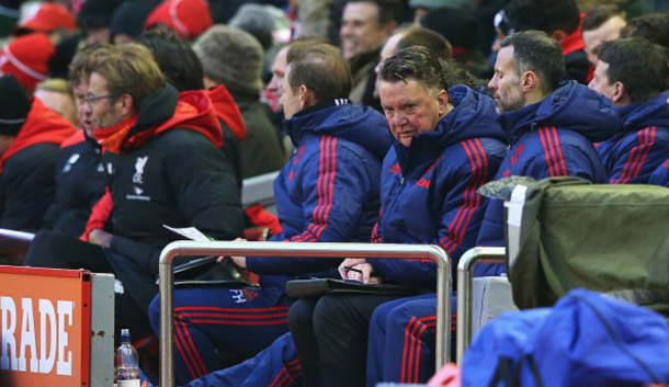 Klopp and Van Gaal will lock horns once again next month as the two teams go head-to-head in Europe for the first time. (Picture: Getty Images)