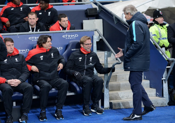 Klopp has never lost to Pellegrini - winning twice and drawing once. (Picture: Getty Images)