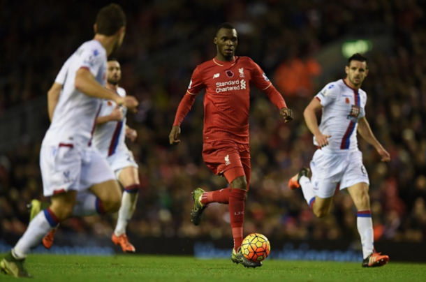 Benteke in action against Palace in the previous meeting between the two in November. (Picture: Getty Images)