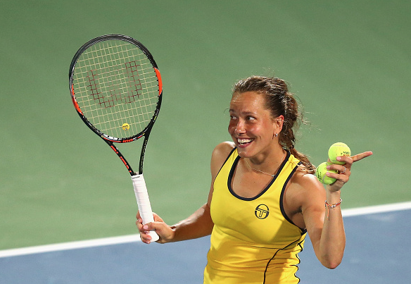 Strycova on her road to the Dubai Final. Photo:Getty Images/Francois Nel