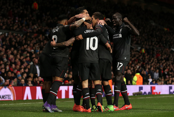 Philippe Coutinho's stunning solo goal helped Liverpool into the quarters. (Picture: Getty Images)