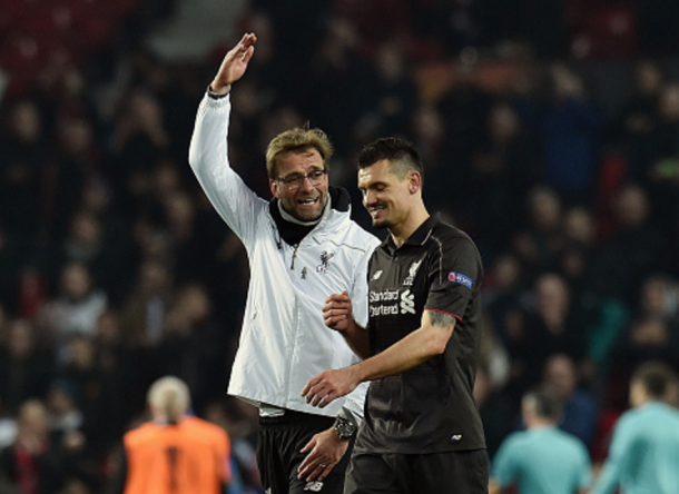 Klopp has been impressed by Lovren's recent form. (Picture: Getty Images)