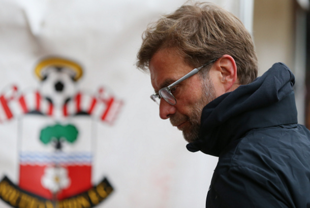 Klopp endured a frustrating afternoon at St Mary's on Sunday. (Picture: Getty Images)