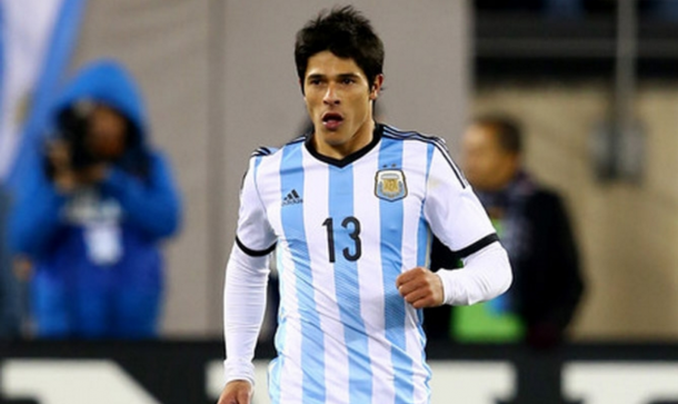 Roncaglia in action for Argentina earlier in his career. (Picture: laseleccion.com.ar)