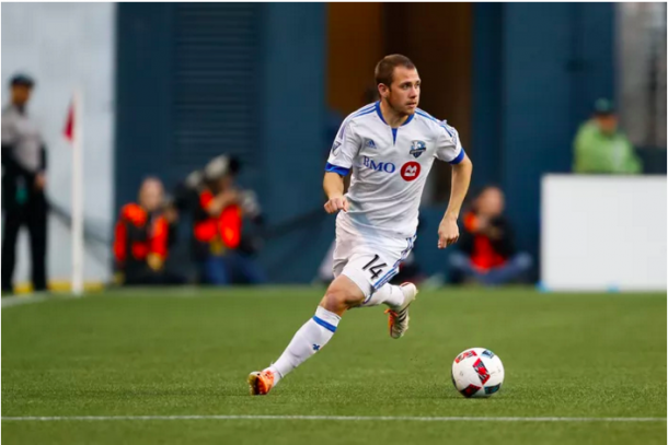 Former Chicago Fire player Harry Shipp returns to his old stomping grounds (photo via Jennifer Buchanan USA TODAY Sports)