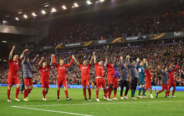 Liverpool's incredible win over Dortmund ranks among the club's greatest ever European nights. (Picture: Getty Images)