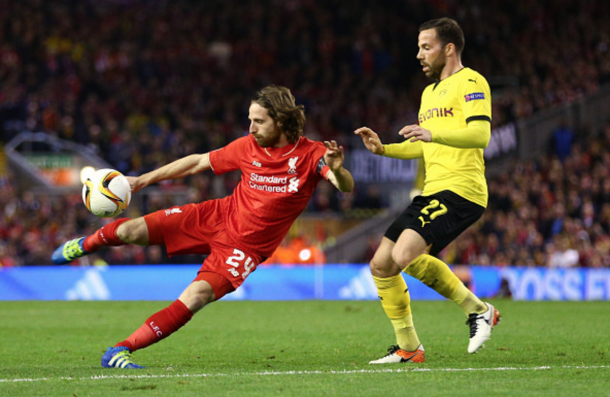 Allen made an impact off the bench at home against Dortmund on Thursday. (Picture: Getty Images)