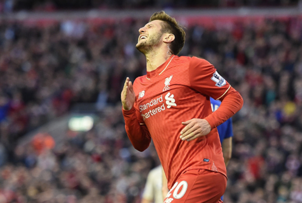 Lallana regrets a wasted chance to break the deadlock. (Picture: Getty Images)