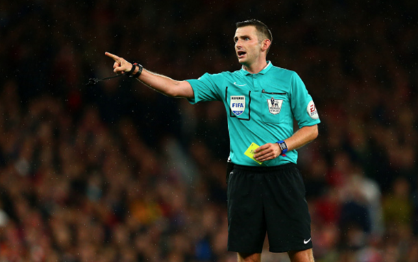 Oliver refereeing for Arsenal 0-0 Liverpool back in August. (Picture: Getty Images)