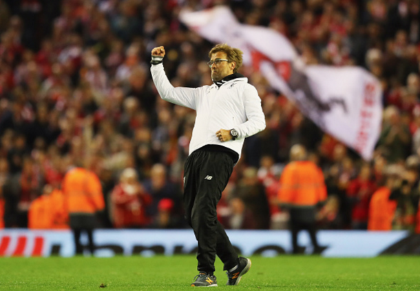 Klopp is glad to have restored joy to Liverpool supporters with their European victories. (Picture: Getty Images)