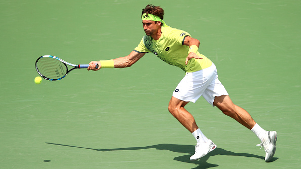 Ferrer returns a shot at the Miami Open