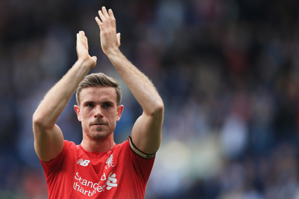 Reds skipper Henderson also returned from injury at West Brom. (Picture: Getty Images)