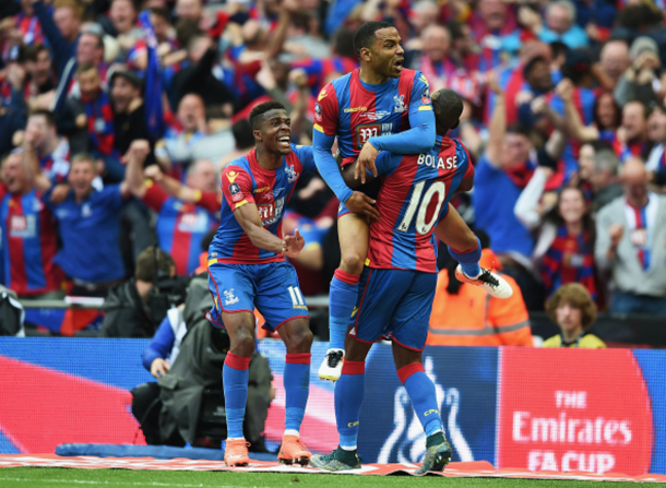 Puncheon handed Palace the opener, but it wasn't enough. (Picture: Getty Images)