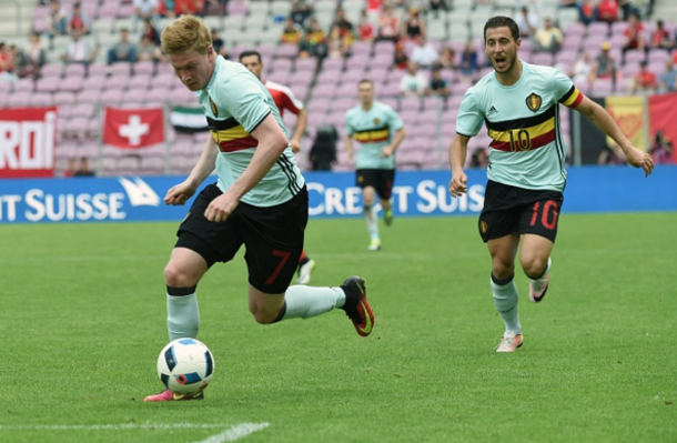 De Bruyne and Hazard are both expected to feature against Finland. (Picture: Getty Images)