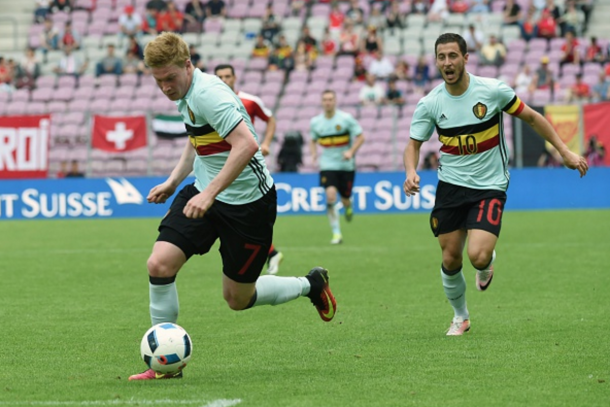 De Bruyne and Hazard will be the stars for Belgium, if they can handle the pressure. (Picture: Getty Images)