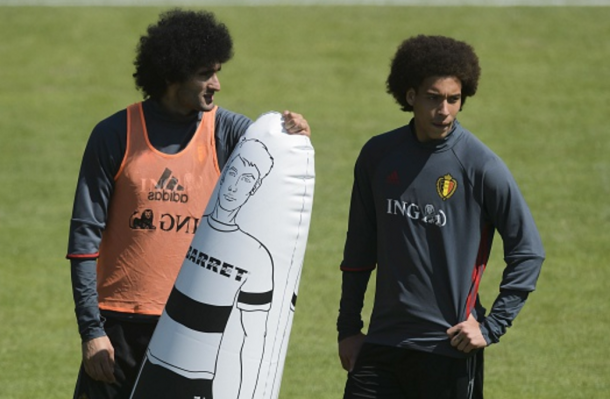 Fellaini and Witsel could hold down Belgium's central midfield positions. (Picture: Getty Images)