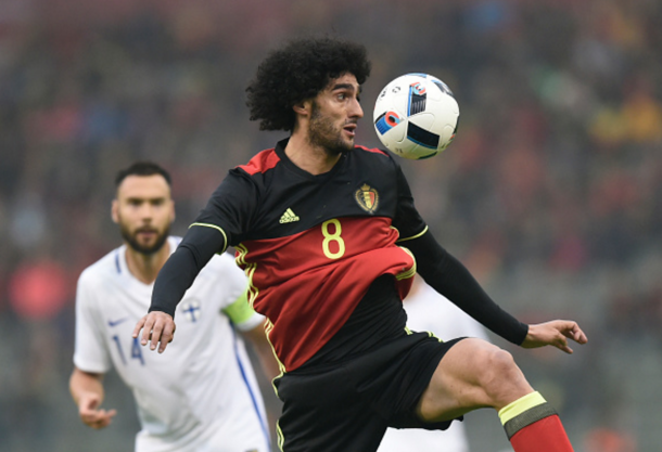 Fellaini's groin problem shouldn't keep him out of the Euros. (Picture: Getty Images)