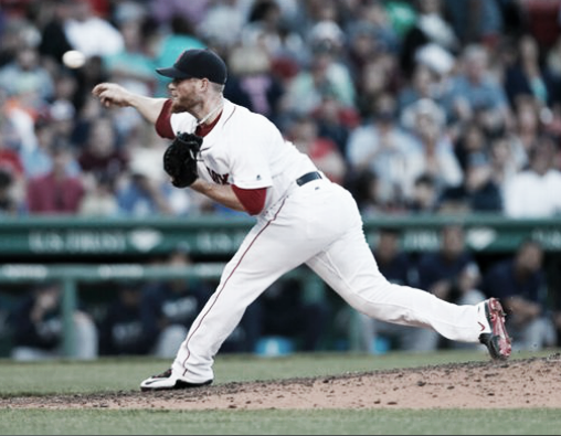 Craig Kimbrel finished off the Mariners with a 1-2-3 ninth inning. | AP