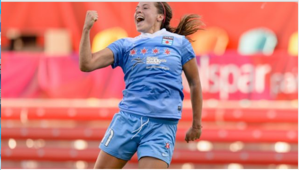 Huerta will be looking to continue her form as Chicago enters a crucial stretch in their schedule (Photo credit : Chicago Red Stars website)