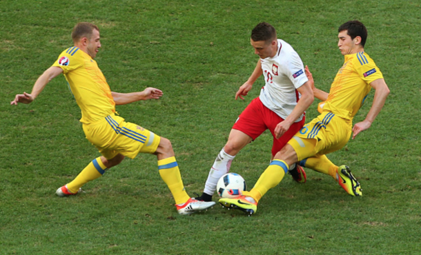 Zielinski in action for Poland in their 1-0 Euro 2016 group win over Ukraine earlier this week. (Picture: Getty Images)