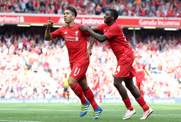 Firmino reached double figures for goals in his first 12 months on Merseyside. (Picture: Getty Images)