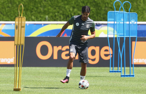 Can in training for Germany earlier in the week. (Picture: Getty Images)