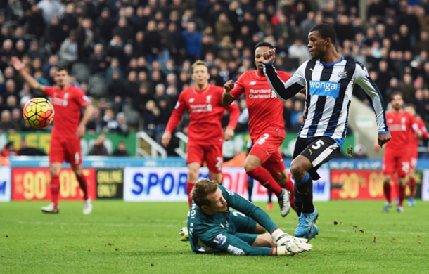Wijnaldum was one of Newcastle's stand-outs in their 2-0 win over Liverpool. (Picture: Getty Images)