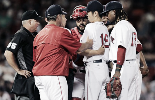 Red Sox manager John Farrell has stated that Koji Uehara's role of closer will be assumed by Brad Ziegler. | AP