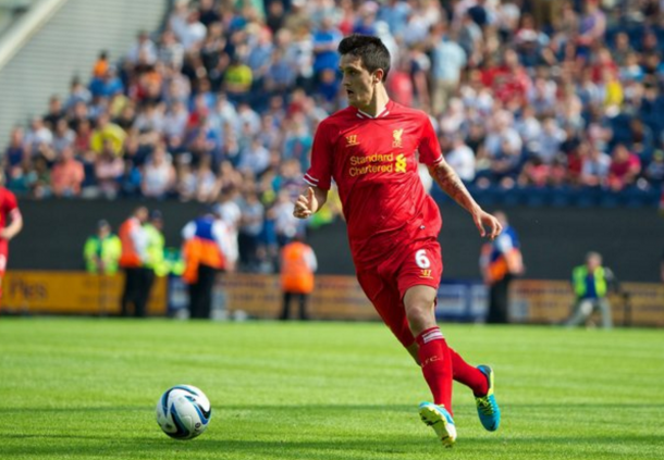 Alberto in action for the Reds in pre-season three years ago. (Picture: Getty Images)