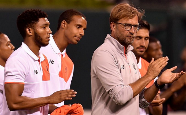 Klopp already has a number of players out injured, including Gomez and Matip. (Picture: Liverpool FC)