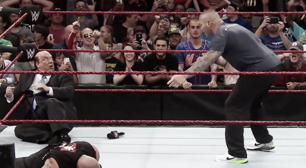 Randy Orton has sent a message to Brock Lesnar and Paul Heyman (image: youtube.com)