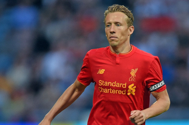 Lucas has taken the captain's armband on occasion in pre-season. (Picture: Daily Star)
