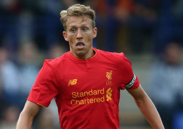 Lucas wore the captain's armband for the Reds in pre-season. (Picture: Getty Images)