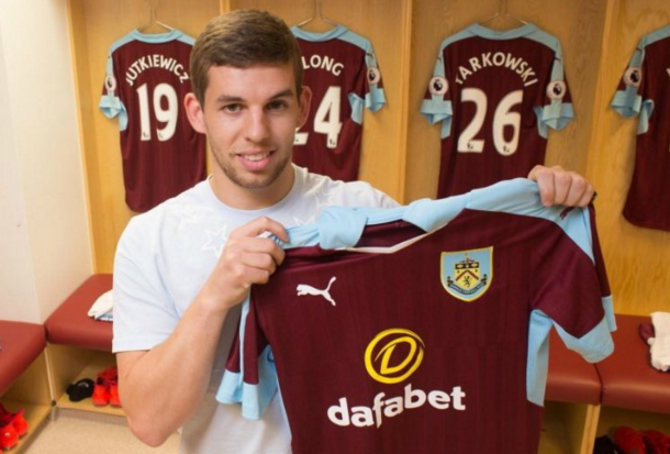Flanagan was unveiled as a Burnley player on Friday. (Picture: Burnley FC)